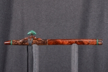 Purple Flame Rosewood Native American Flute, Minor, Mid A-4, #U9G (9)